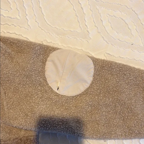 Outdoor Voices Tan Quarter-Zip Hoodie - Picture 3 of 5